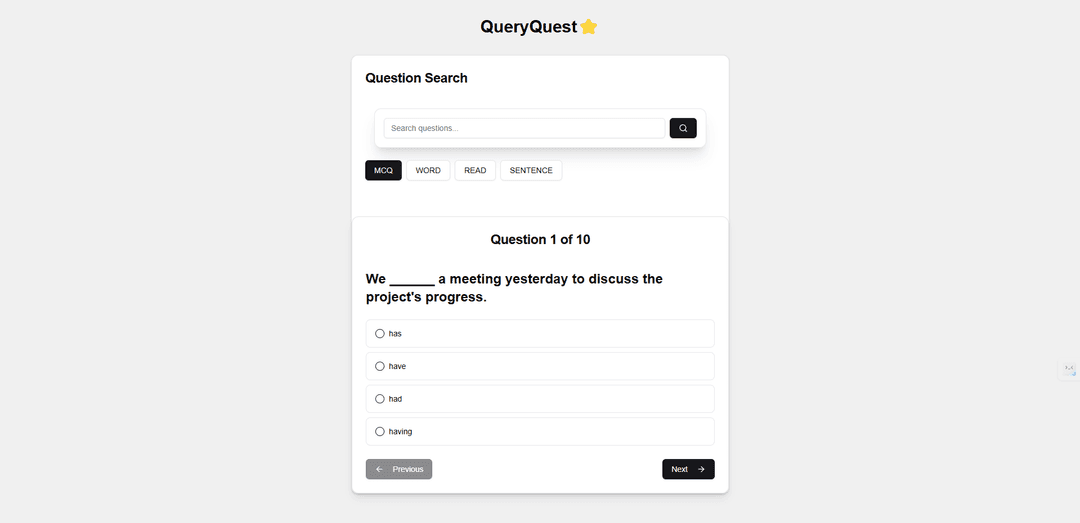 Query Quest